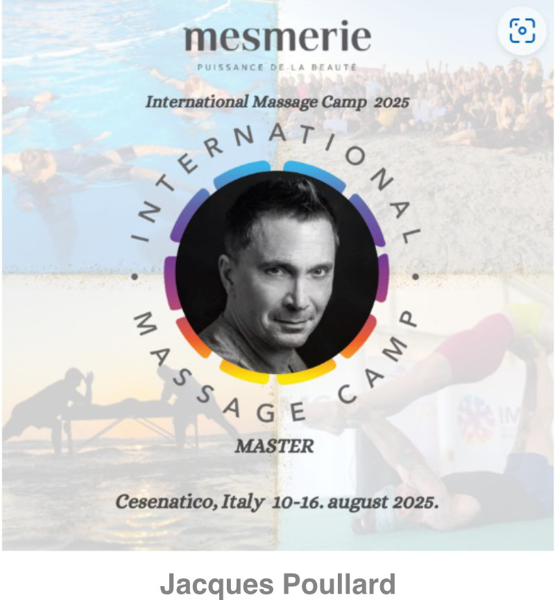 INTERNATIONAL MASSAGE CAMP: 10-16 Aug 2025
