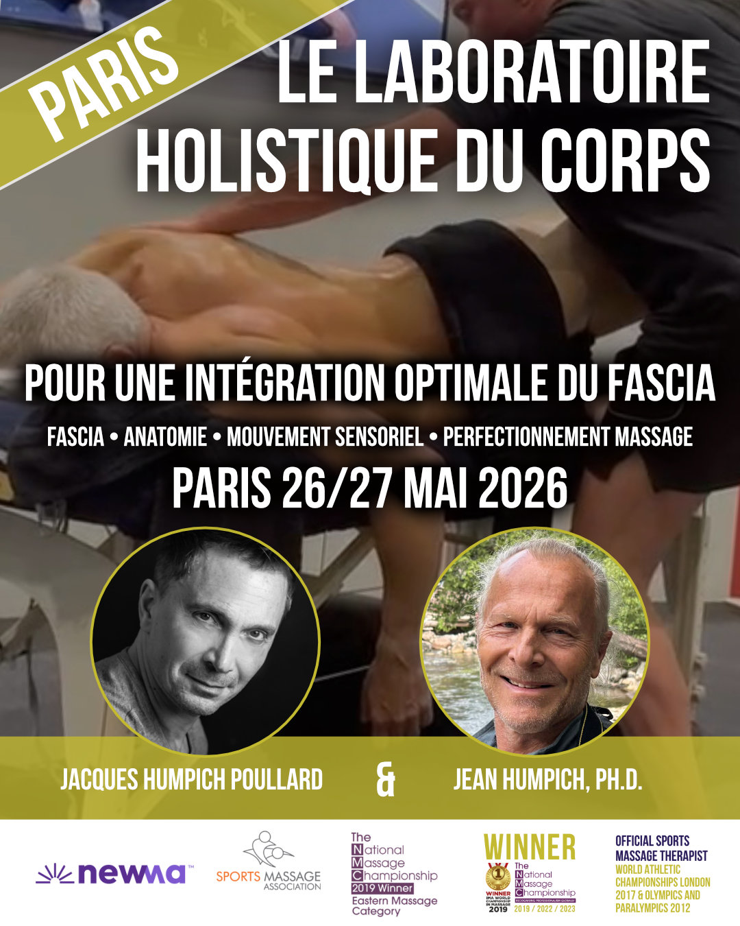 THE HOLISTIC BODY LABORATORY WORKSHOP – Paris 26-27 May 2026